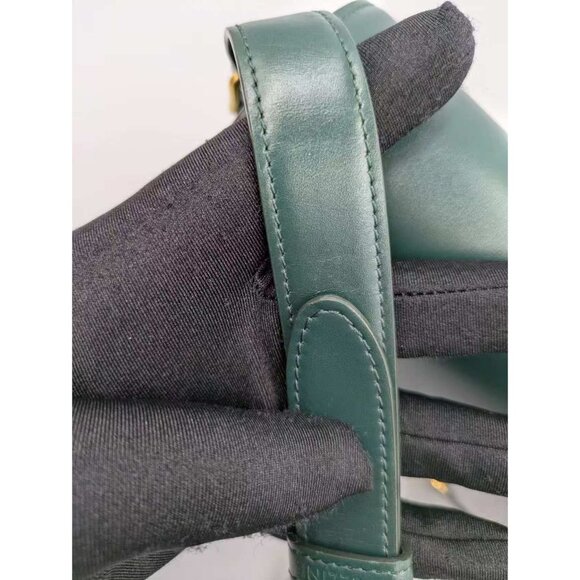 Pre-owned Celine Shiny Calfskin Medium Triomphe Amazone - Picture 9 of 15